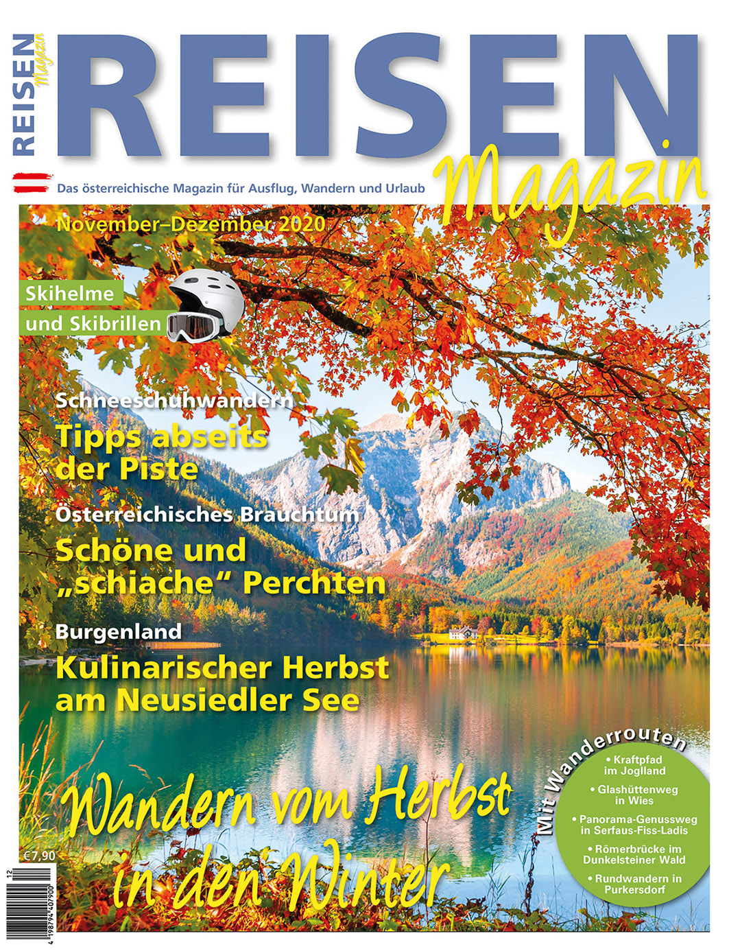 Reisen-Magazin Ausgabe November-Dezember 2020 Reisen-Magazin Ausgabe November-Dezember 2020