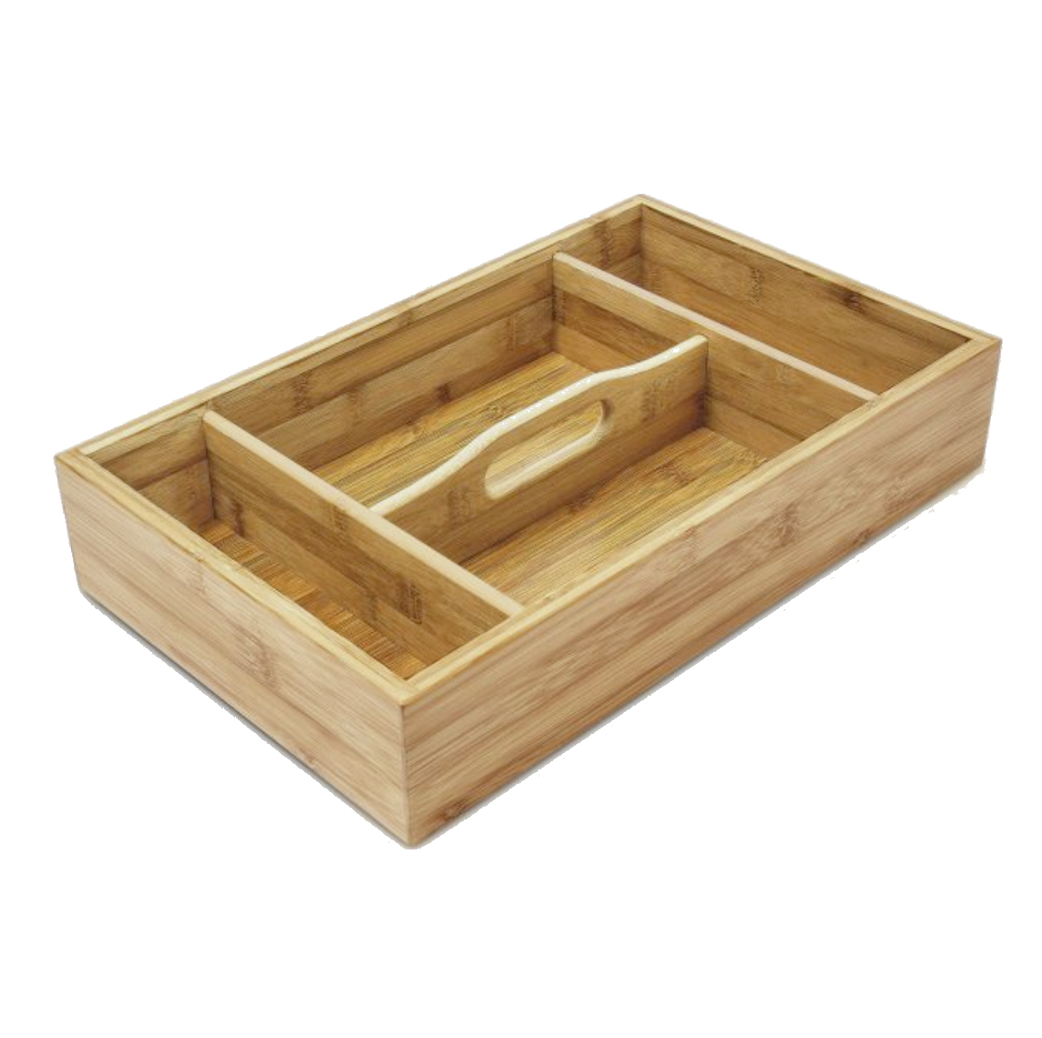 Bambus-Besteckkasten für den Garten Bambus-Besteckkasten für den Garten