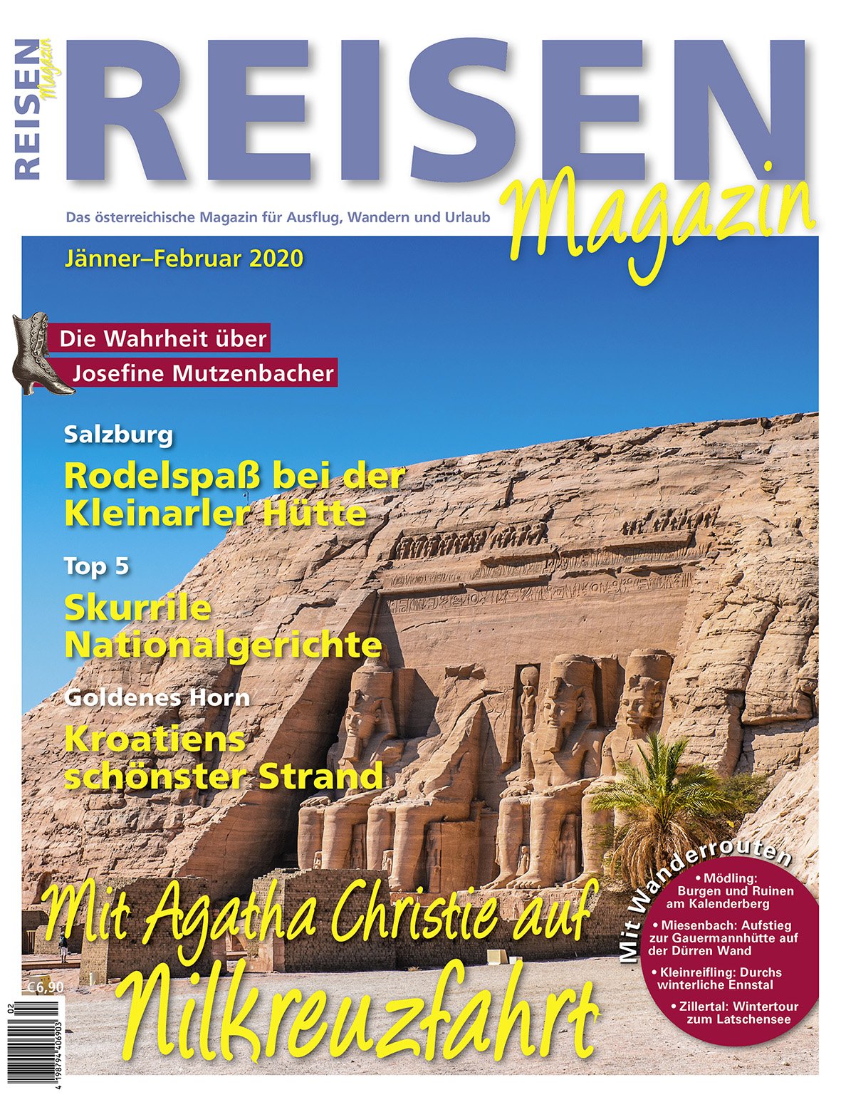 Reisen-Magazin Ausgabe Jänner-Februar 2020 Reisen-Magazin Ausgabe Jänner-Februar 2020