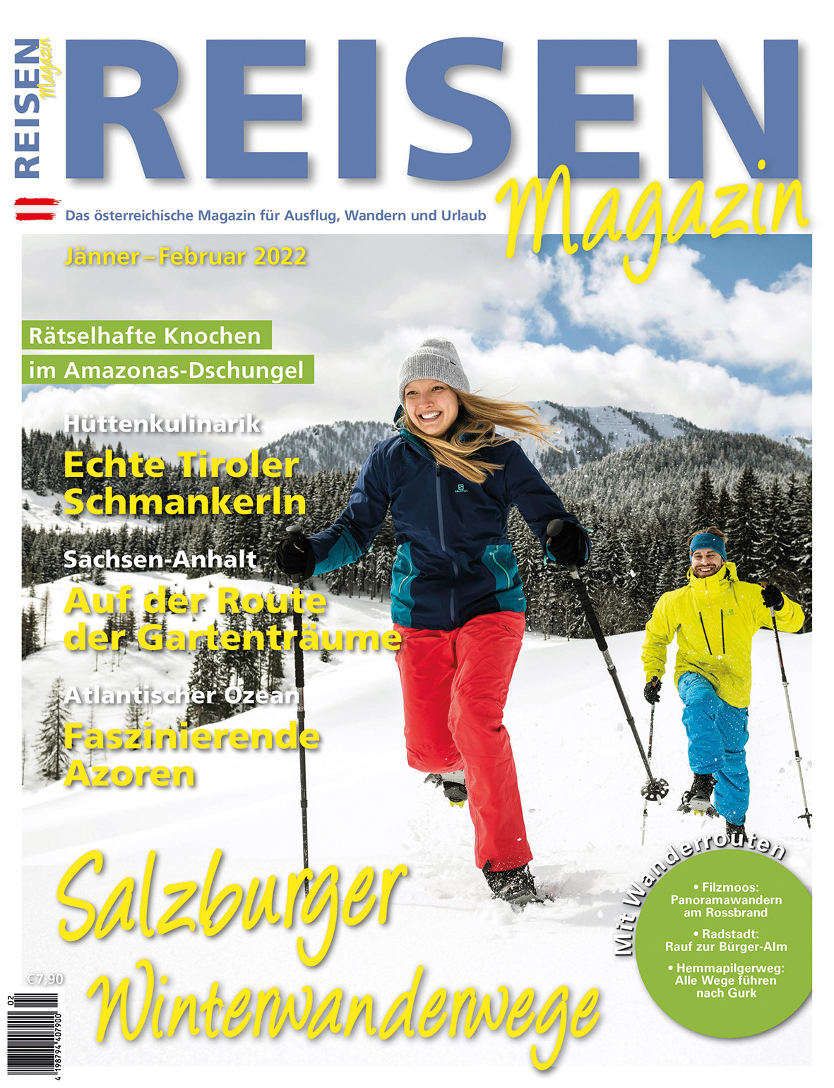 Reisen-Magazin Ausgabe Jänner-Februar 2022 Reisen-Magazin Ausgabe Jänner-Februar 2022