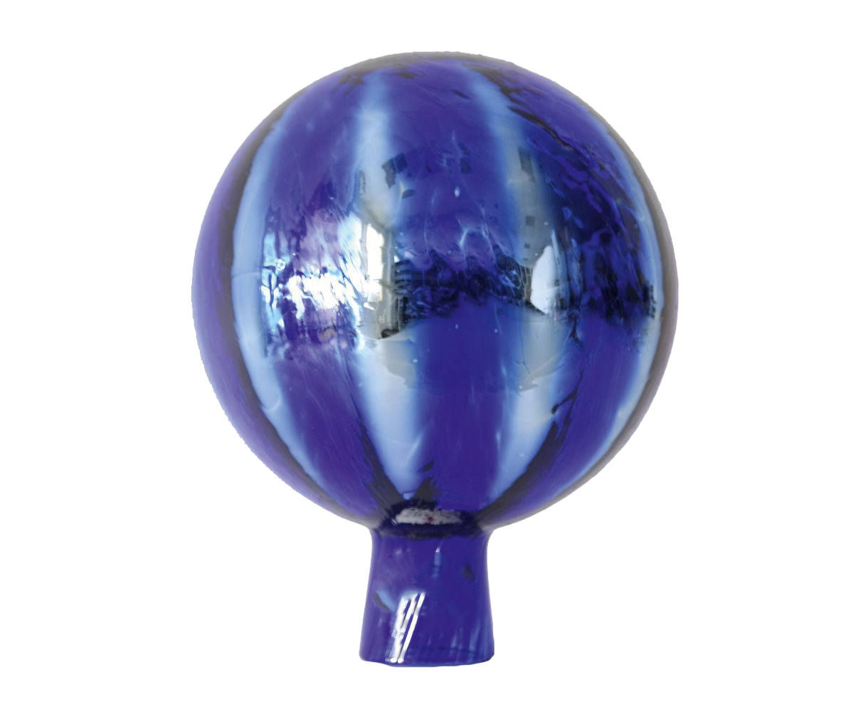 Rosenkugel 15 cm, "Maritim", Glas, verspiegelt Rosenkugel 15 cm, "Maritim", Glas, verspiegelt