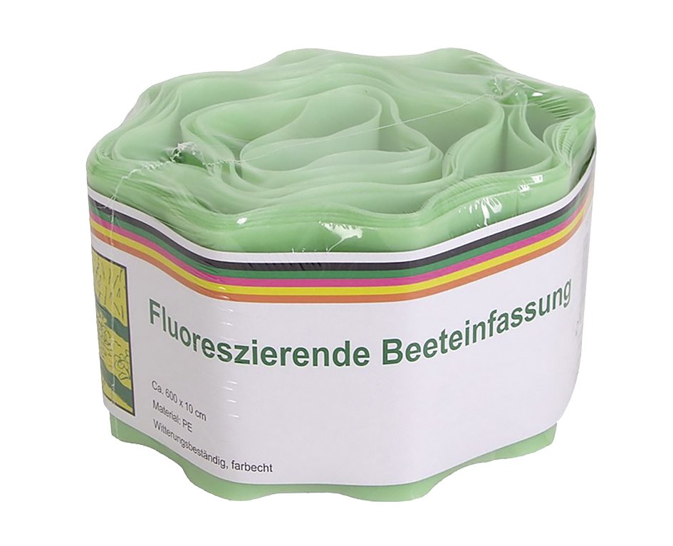 Beeteinfassung, Kunststoff, fluoreszierend