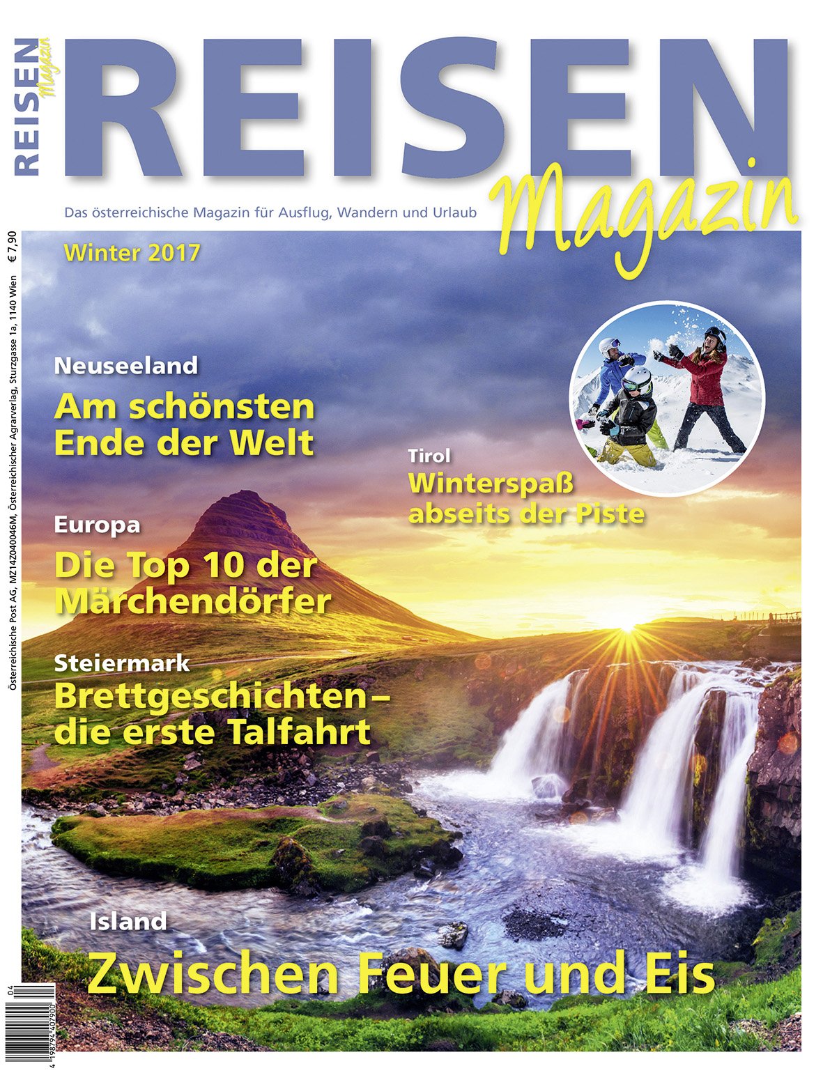 Reisen-Magazin Ausgabe 4/2017 (Dezember, Jänner, Februar) Reisen-Magazin Ausgabe 4/2017 (Dezember, Jänner, Februar)