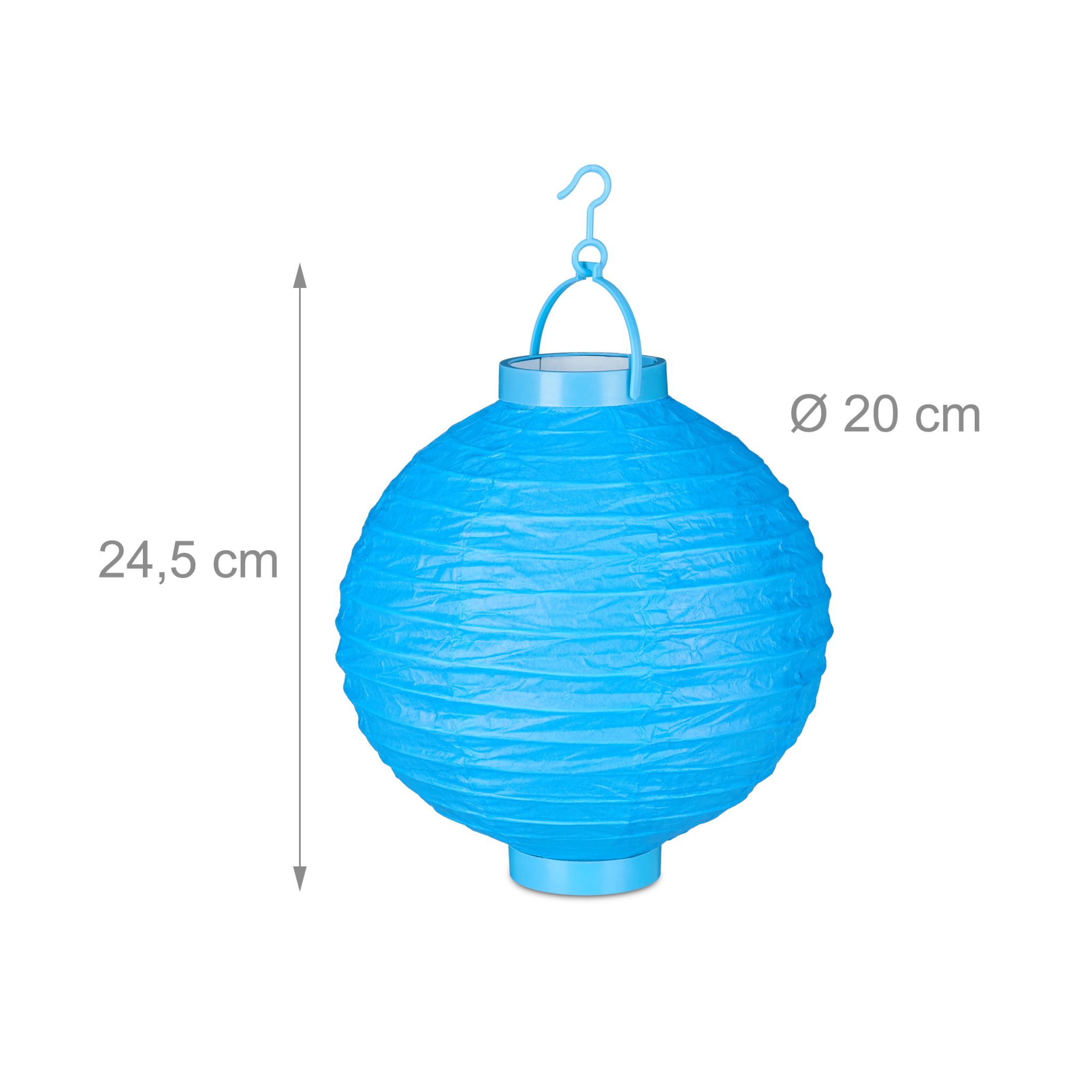 Solar-Lampion, bunt, 10er-Set Solar-Lampion, bunt, 10er-Set