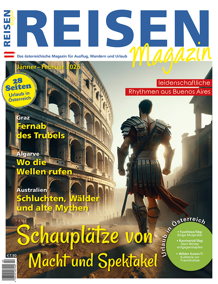 Reisen-Magazin Ausgabe Jänner-Februar 2026 Reisen-Magazin Ausgabe Jänner-Februar 2026