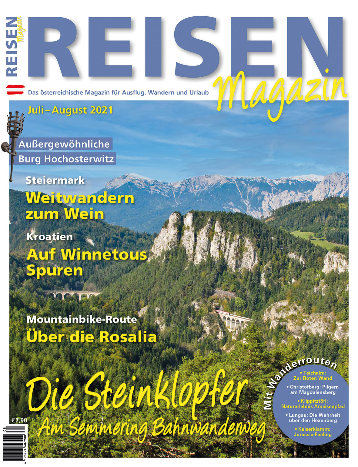 Reisen-Magazin Ausgabe Juli-August 2021