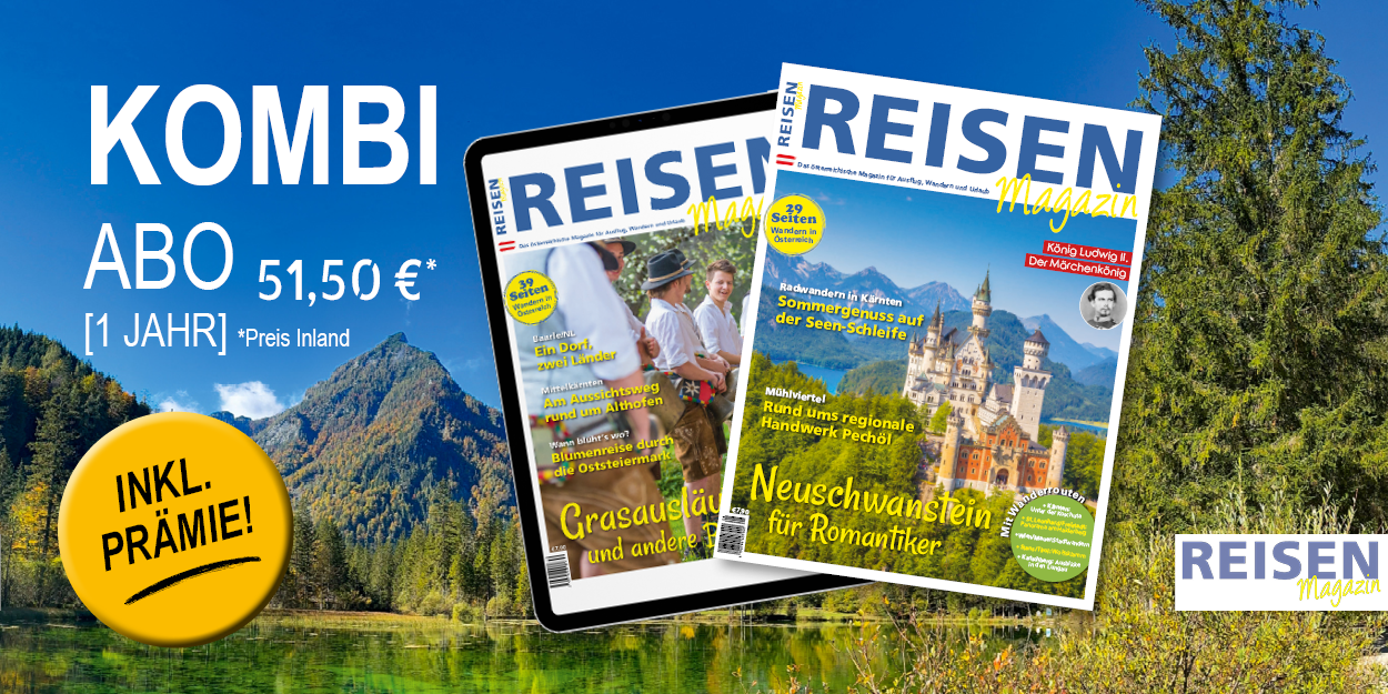Reisen Magazin Print Kombi Abo
