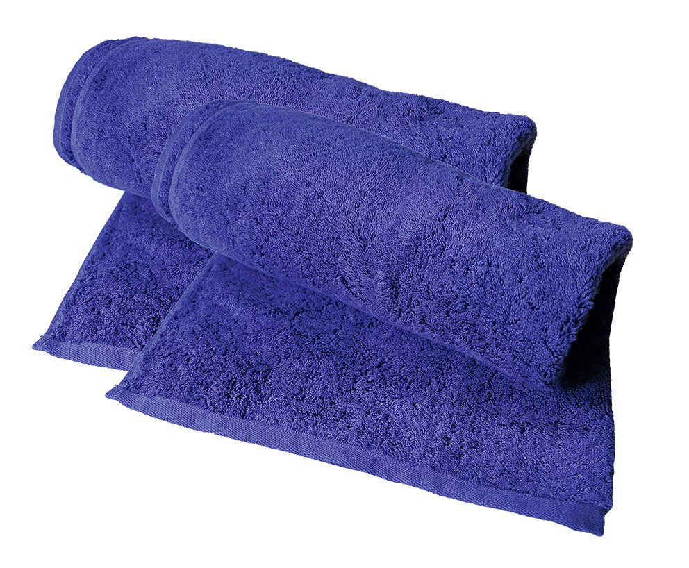 Flauschiges Duschtuch, 2er-Set, blau Flauschiges Duschtuch, 2er-Set, blau