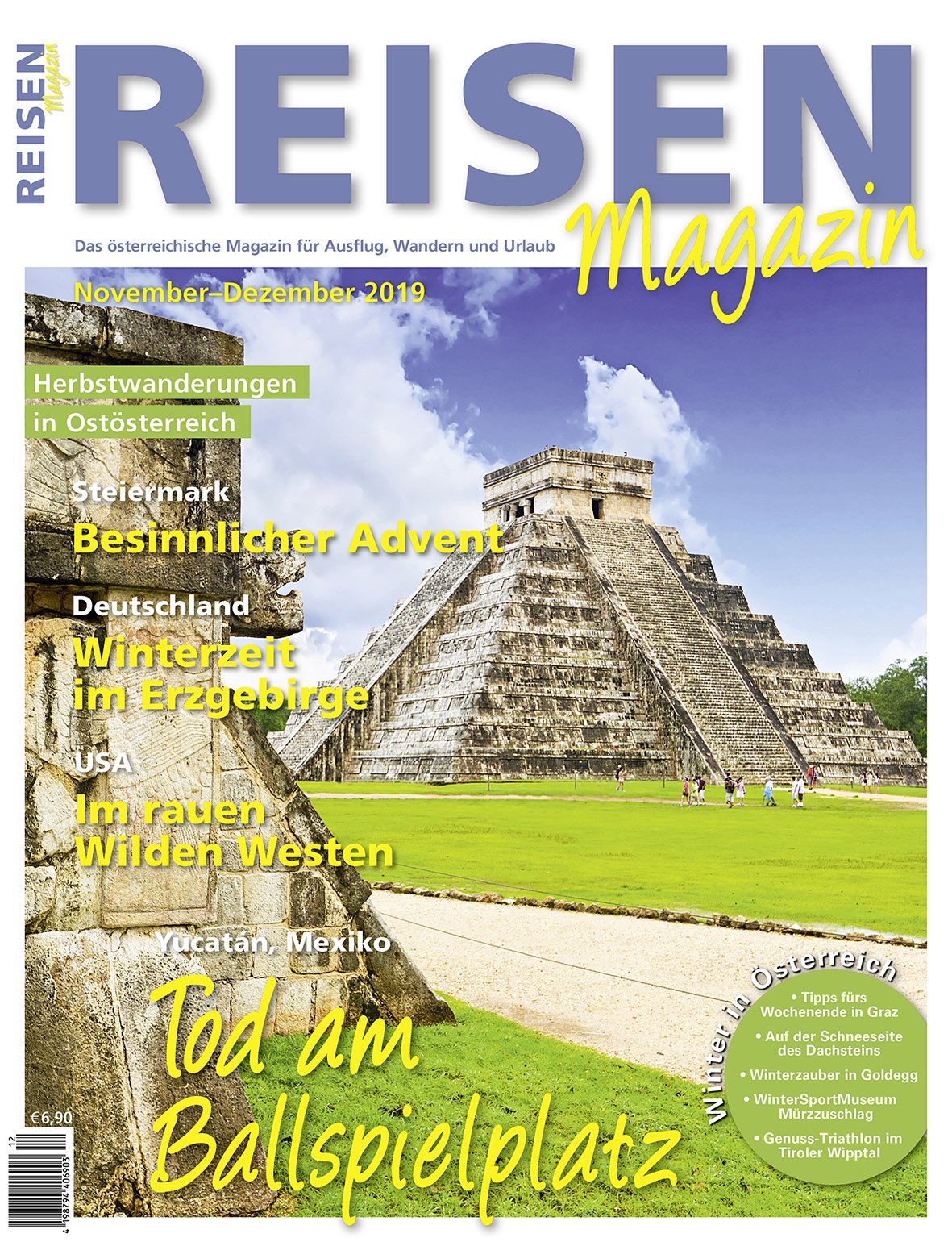 Reisen-Magazin Ausgabe November-Dezember 2019 Reisen-Magazin Ausgabe November-Dezember 2019