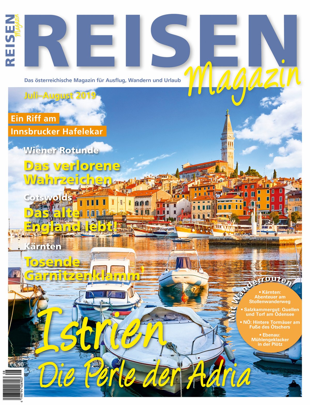 Reisen-Magazin Ausgabe Juli-August 2019