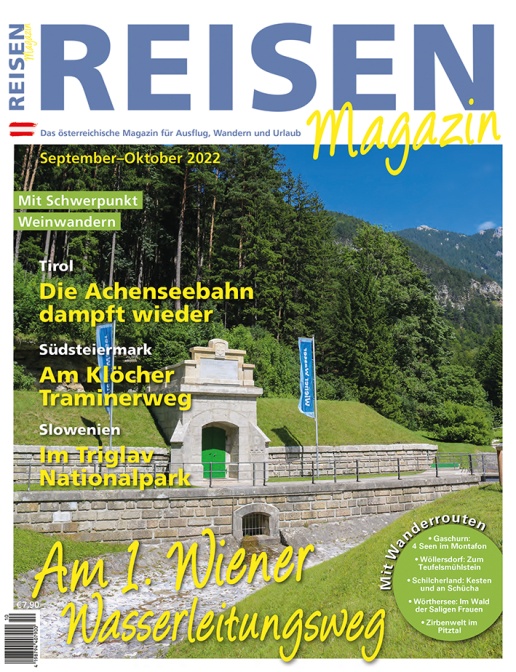 Reisen-Magazin Ausgabe September-Oktober 2022