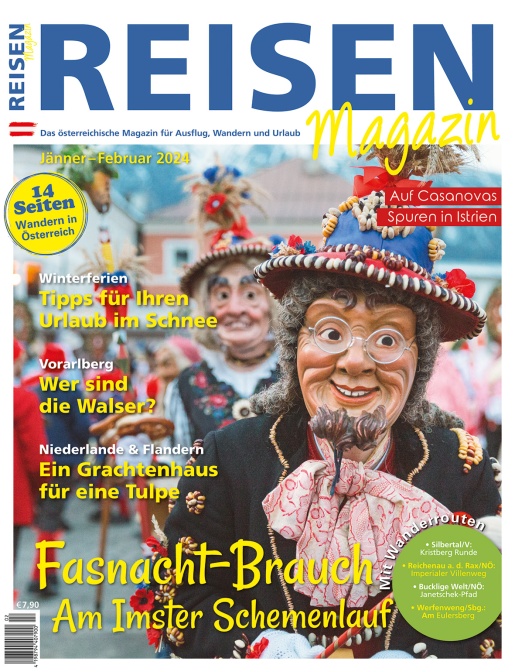 Reisen-Magazin Ausgabe Jänner-Februar 2024